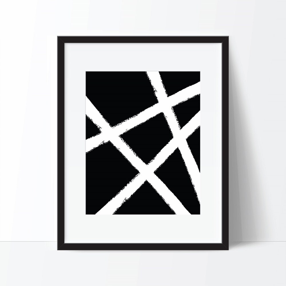 Abstract print black and white art abstract art modern print modern digital print abstract printable abstract poster modern poster
