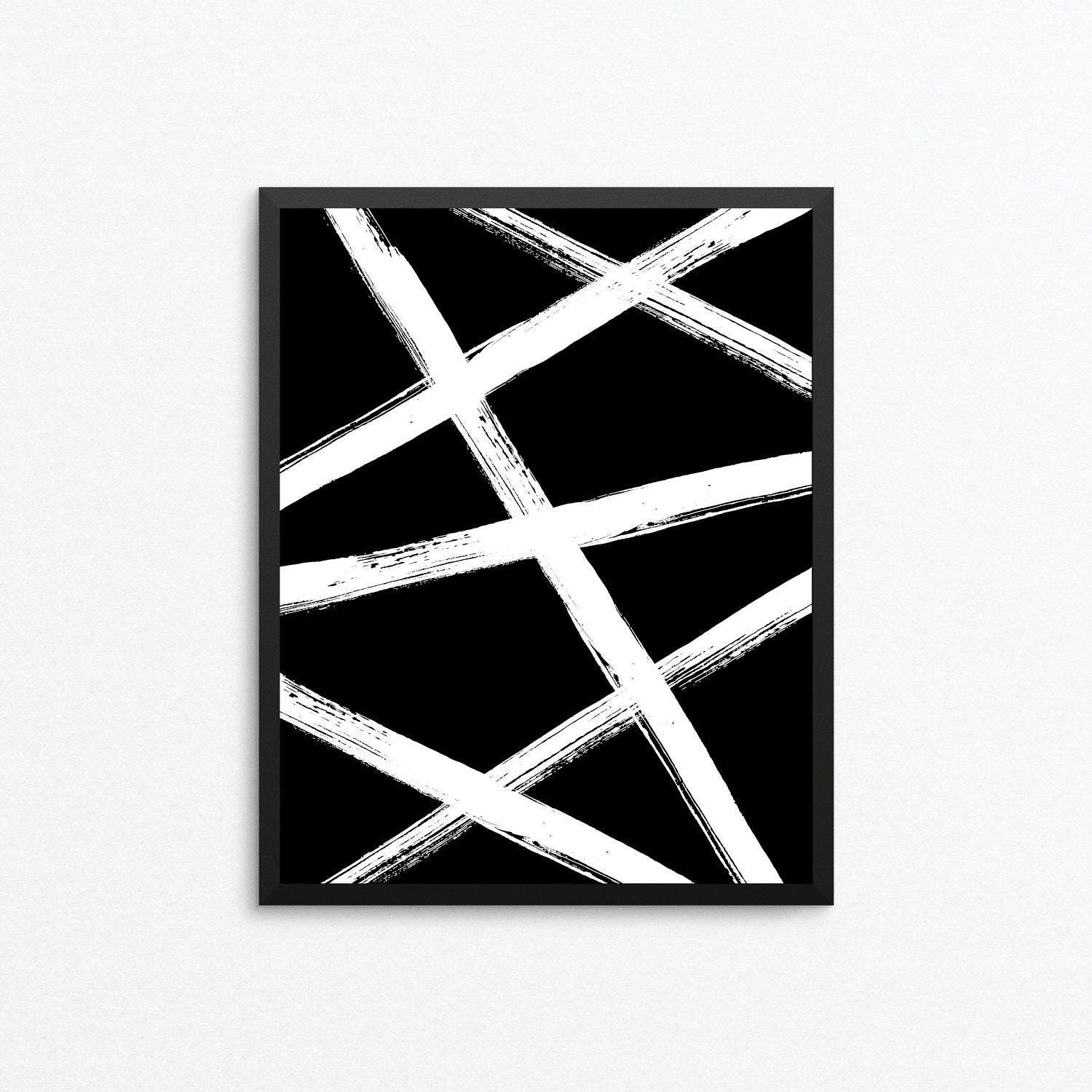 Abstract art abstract print minimalist art black and white art modern print abstract digital print abstract printable abstract poster