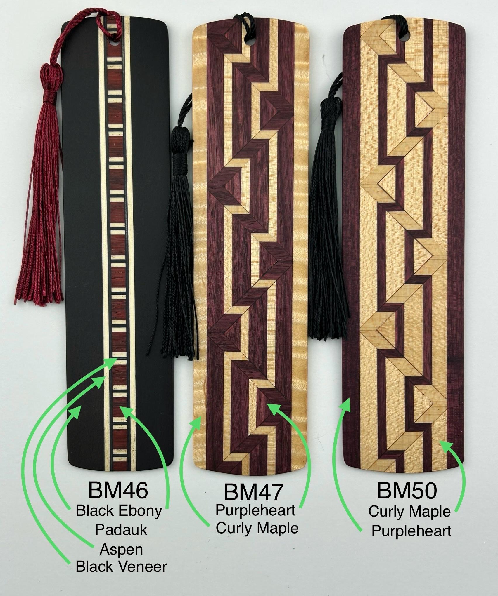 Handmade Exotic Wood Bookmark With Tassel: Book Club Gift - Etsy