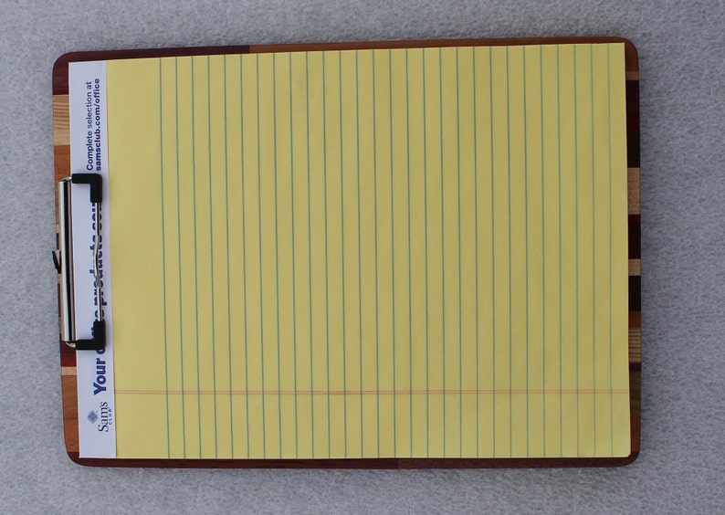 50L Clipboard Designer Handcrafted Solid Wood Standard Etsy