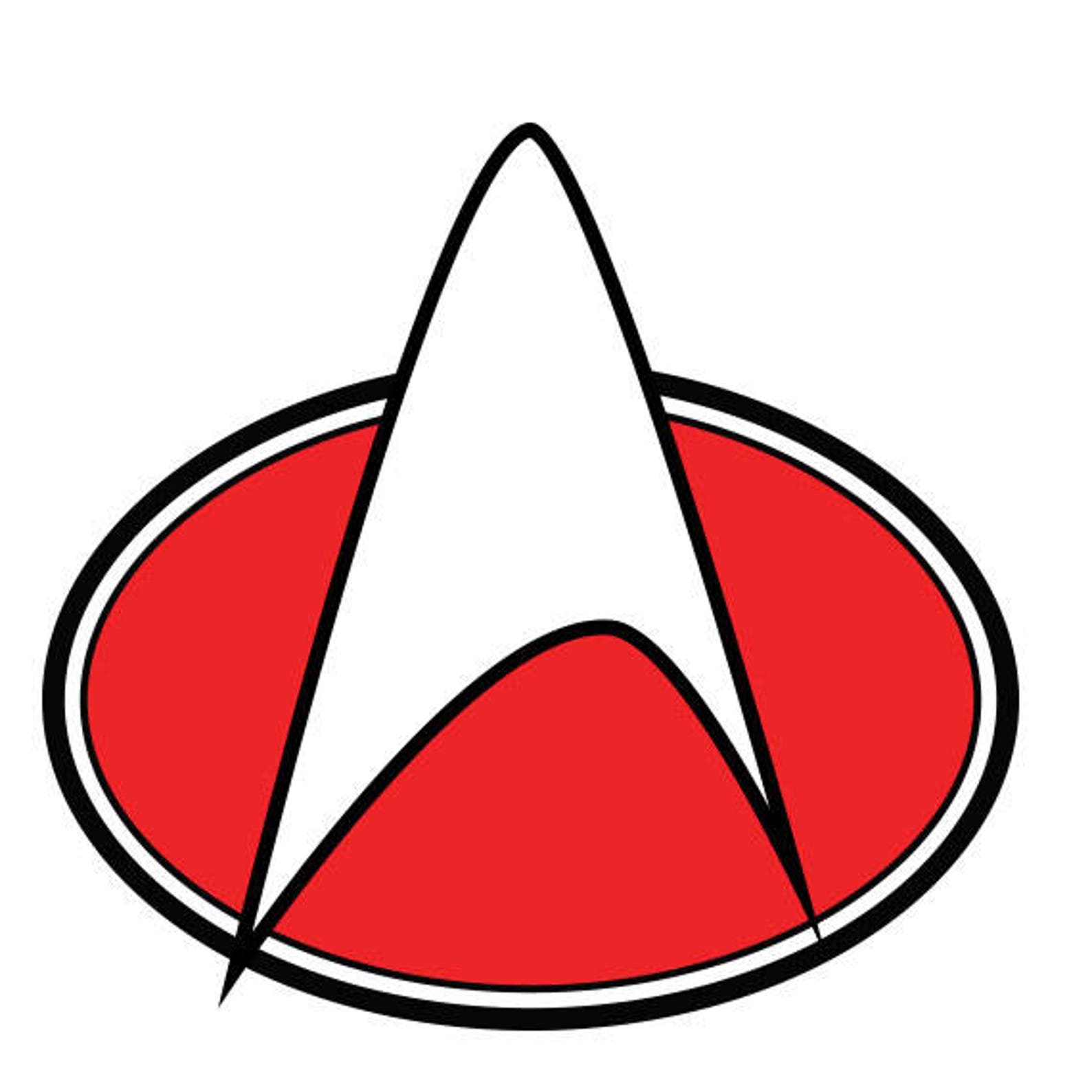 star trek emblem car decal