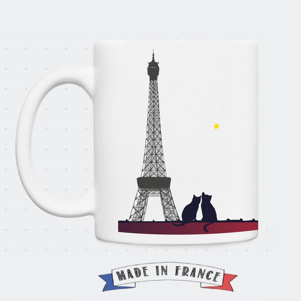 Mug Tour Eiffel & chats