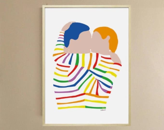 freedom by didouch - kiss poster series