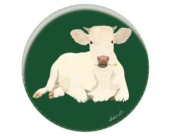 Didouch Bottle Opener & Magnet: Cow