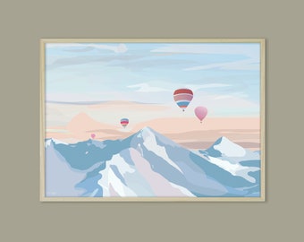 Didouch mountain poster - ski collection - available in 3 formats