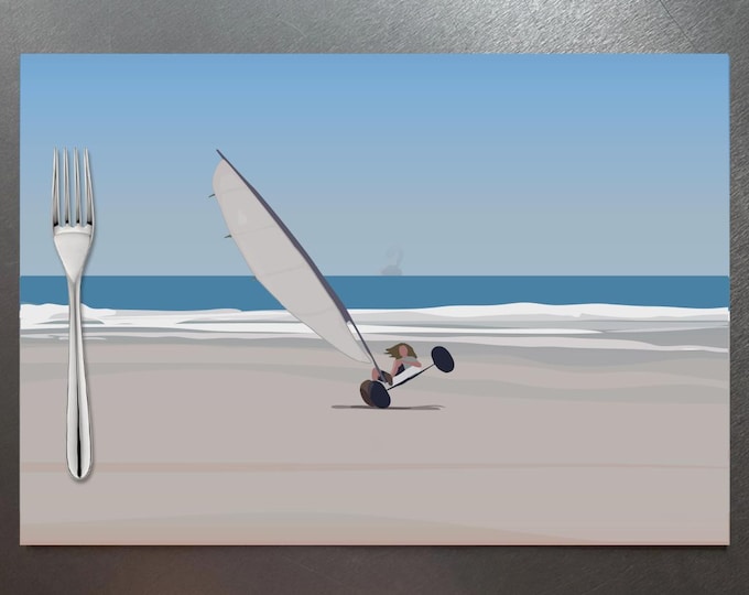 Soft vinyl placemat - Didouch's Sea Collection - Land yacht