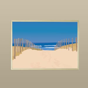 El océano "visto desde aquí" de didouch Colección Mar 3 formatos