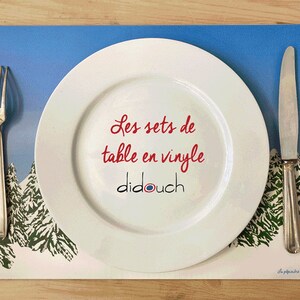 Toutes les collections de sets de table vinyle didouch