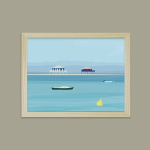 La isla de las cabañas Didouch - Colección Sea Basin.