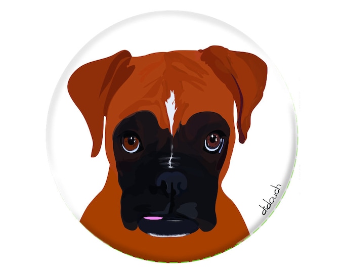 Bottle opener & Magnet didouch: Boxer dog