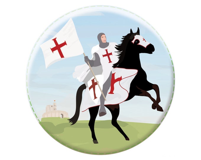 Didouch Bottle Opener & Magnet: The Knight of the Templars