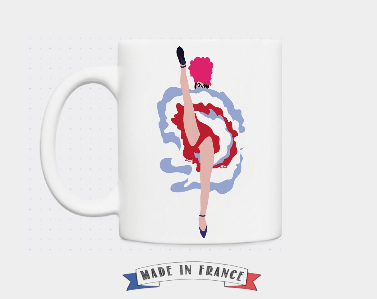 Mug Cancan Illustration Didouch