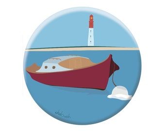 Pinasse au pilat Bottle opener & Magnet pinasse de didouch