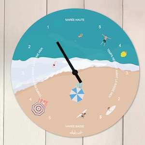 Orologio delle maree - 14 modelli - Illustrazione didouch