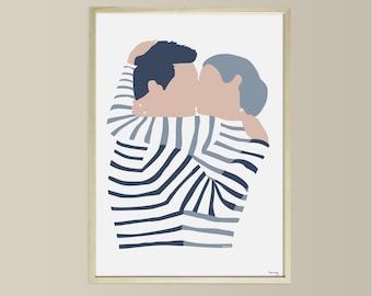Poster "love song" the kiss of didouch