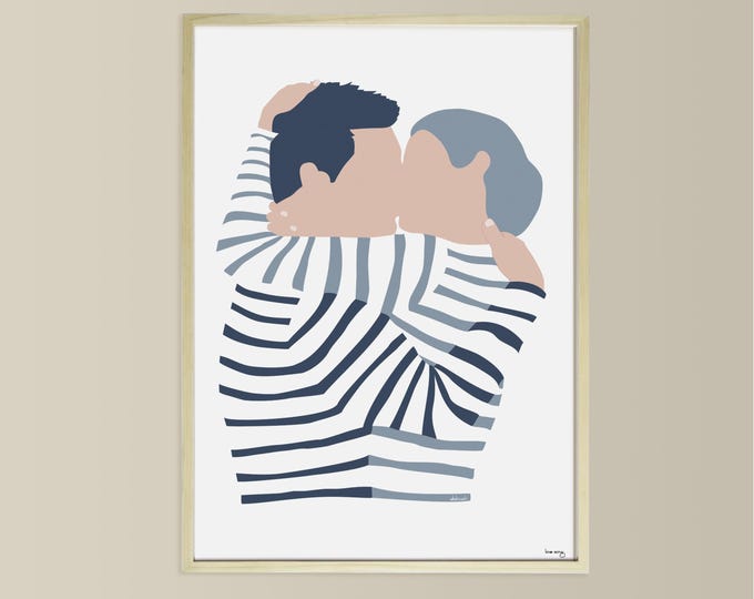 Poster "love song" the kiss of didouch