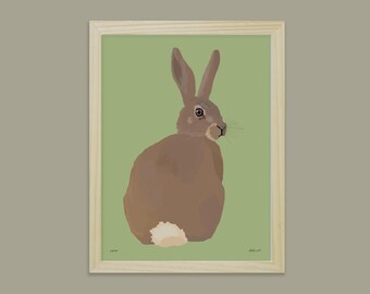 Peter Rabbit Didouch's Animals Poster
