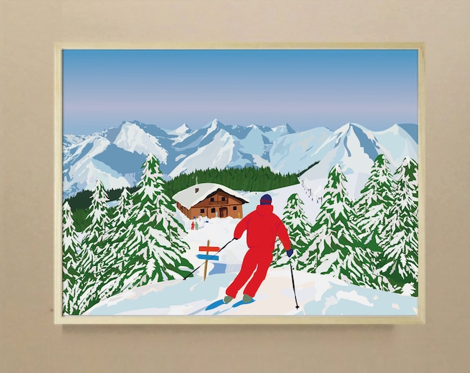 Mountain vacations - Ski collection - 3 formats