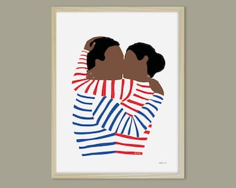 suny de didouch - Kiss poster series