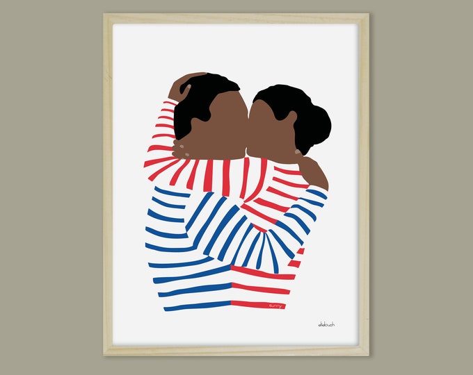 suny de didouch - Kiss poster series