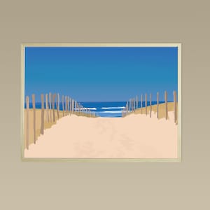 Vista desde aquí - Póster en 2 formatos - Colección Mar Océano