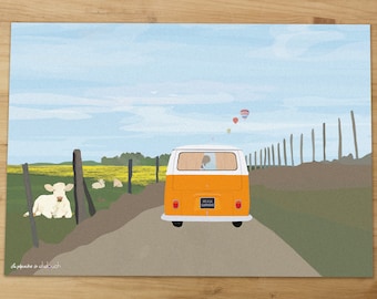 Vinyl Placemat • Didouch Countryside Collection