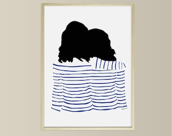 I love you by Didouch - Mariniere poster series