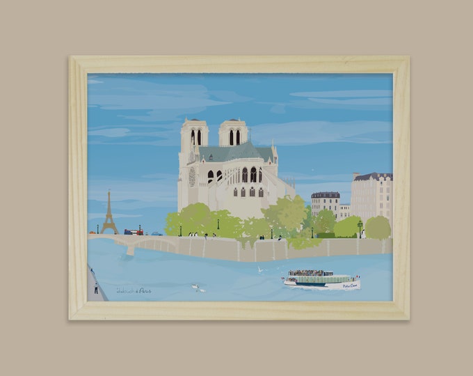 Notre Dame in Paris by Didouch