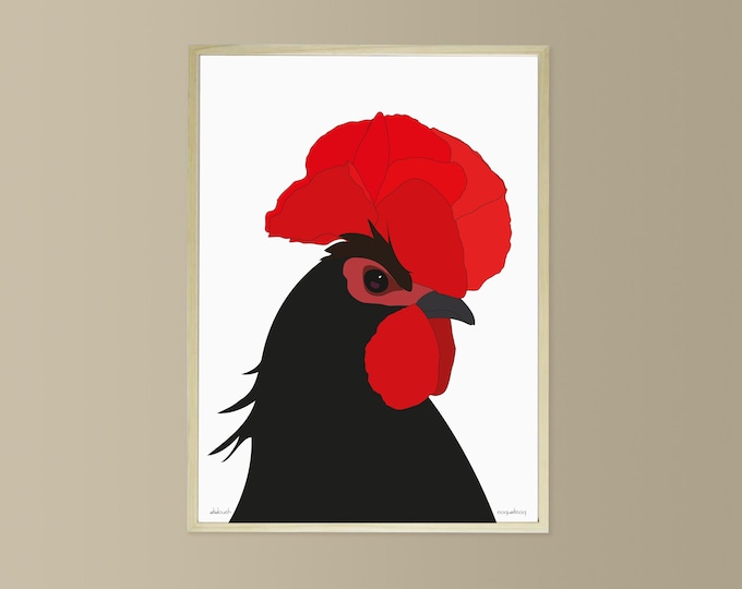 Didouch's Rooster - 3 formats - Countryside collection