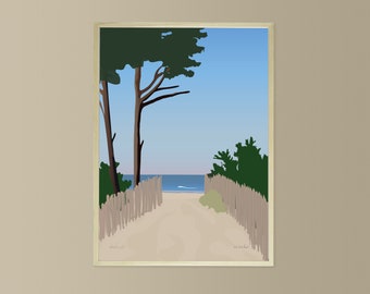 View from above - Didouch Sea Collection Poster