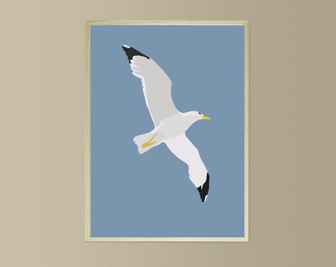 Didouch's black-headed gull - Bird theme poster