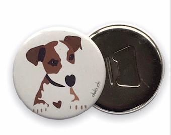 Jack Russell Bottle Opener & Magnet
