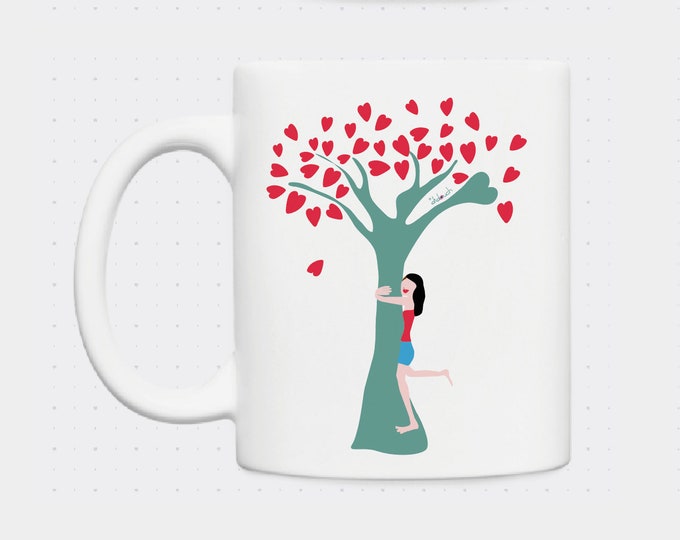 Mug the tree of life illustration didouch