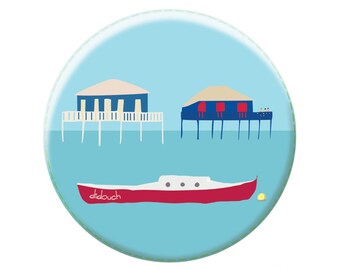 Didouch Bottle Opener & Magnet: The Stilt Cabins