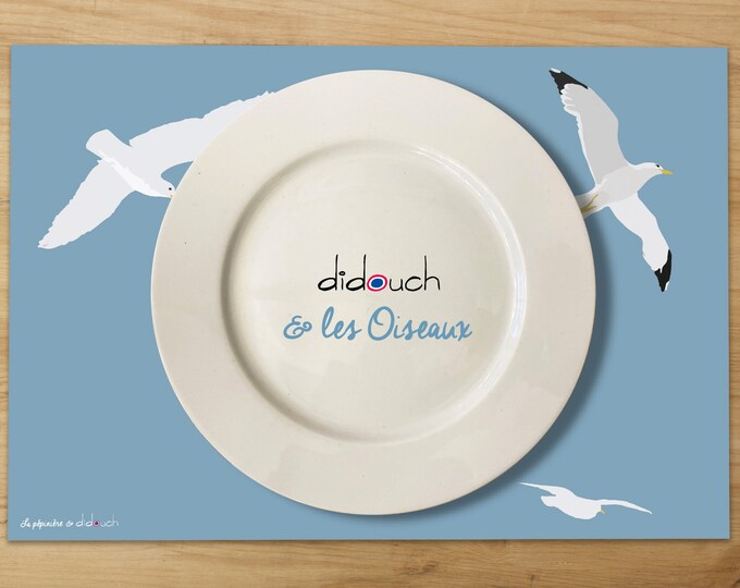 Placemat Vinyl • Birds of didouch collection