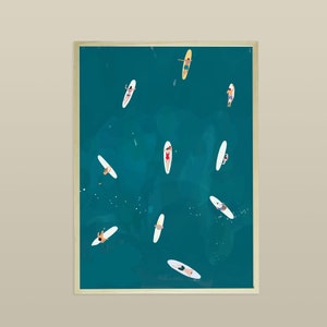 Póster "the break" de didouch (colección surf)