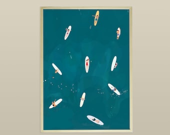 Poster "the break" by didouch (surf collection)