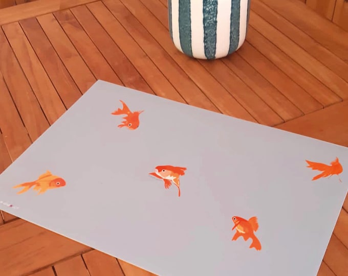 Vinyl placemat • Didouch fish collection