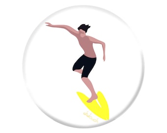 Surfer Girl Bottle Opener & Magnet didouch
