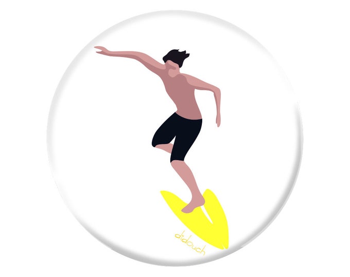 Surfer Girl Bottle Opener & Magnet didouch