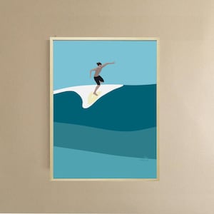 Didouch rider poster - 3 formats - Surf collection