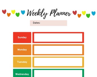 The Gay Weekly Planner - Pride Collection