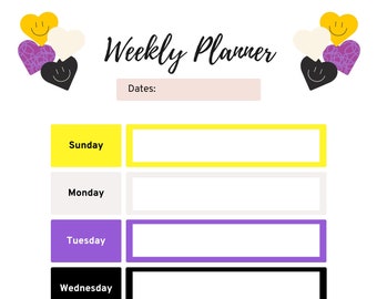 The Nonbinary Weekly Planner - Pride Collection