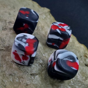 SQUISHY FATE DICE Set of 4 (BloodSpatter)