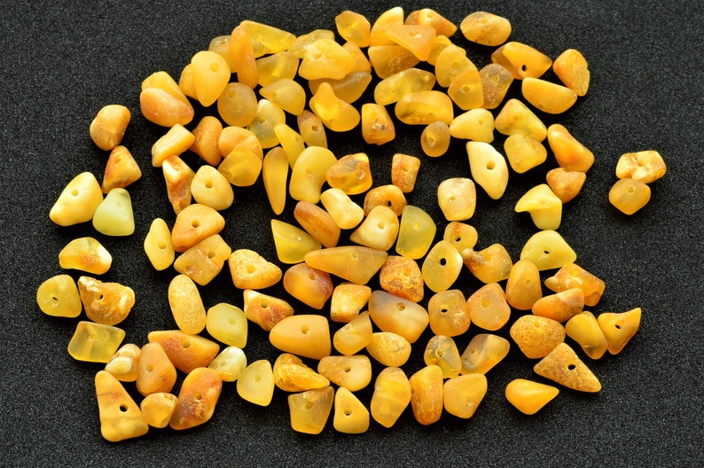 Natural Baltic Amber Beads Genuine Raw Amber Yolk 4-7 mm size Bernstein RAW Amber Stone CHIP Gemstone