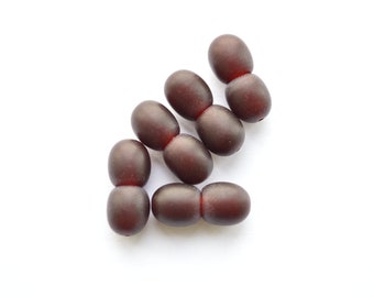RAW Plastic Screw Clasp For Baltic Jewelry, Beaded Jewelry Supplies Unpolished. Cherry
