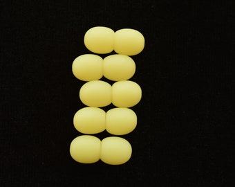 RAW Plastic Screw Clasp For Baltic Jewelry, Beaded Jewelry Supplies Unpolished. Yolk