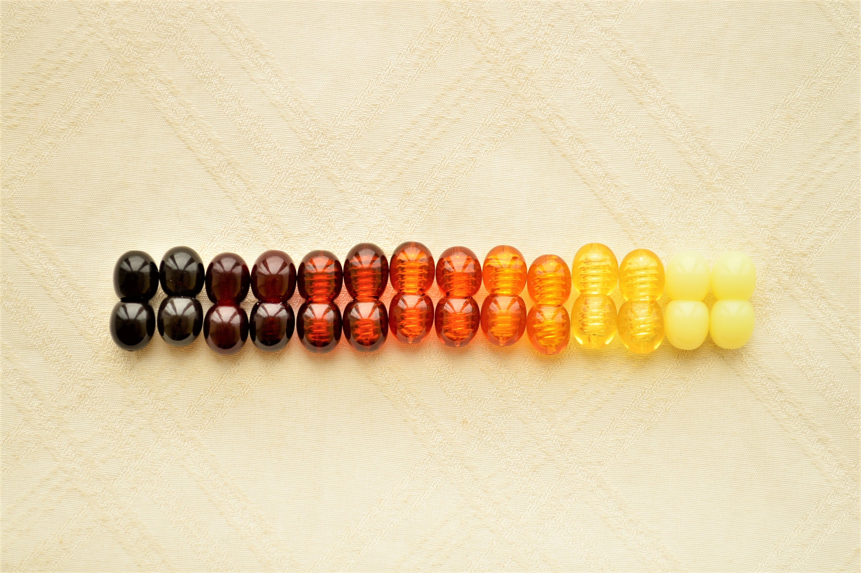 17x13mm Orange Honey Brown Macrame Beads 20pcs Round Resin Bead 9.5mm Big  Hole Clear Beads 