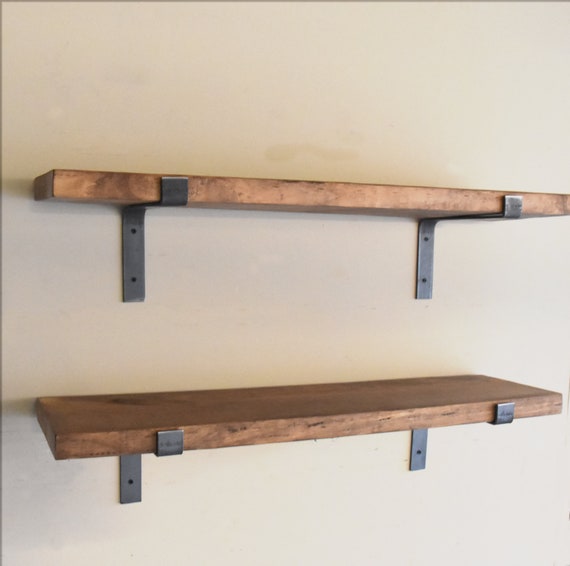 Floating Shelf Bracket Industrial Bracket Shelf Farmhouse -  in 2023