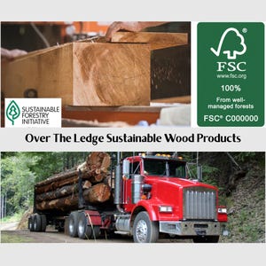 Rustic Wood Floating Shelf: Farmhouse Kitchen & Bathroom Shelving (No Brackets) imagem 10